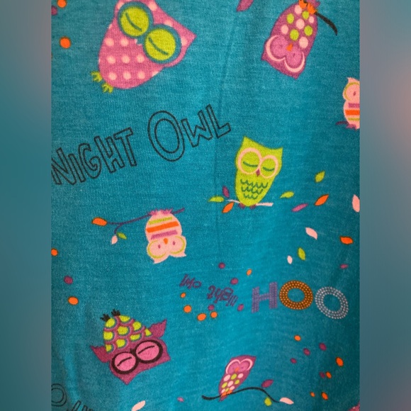 Sz L-XL Women’s Nightgown. Owl Sleepwear. Great Condition. Simply Basic brand. - Picture 4 of 5
